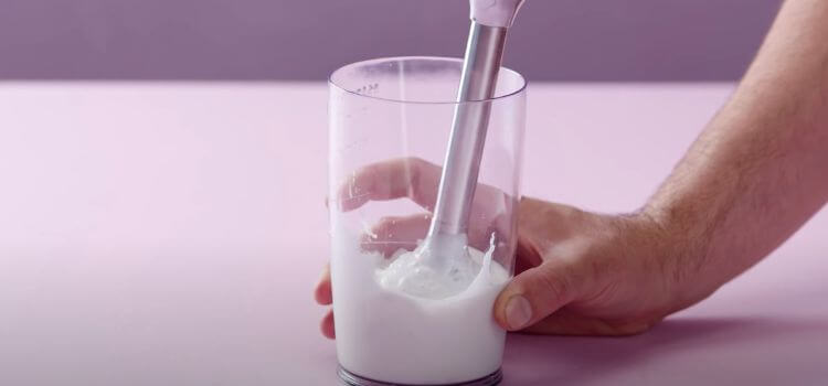 Can you Froth Milk with an Immersion Blender
